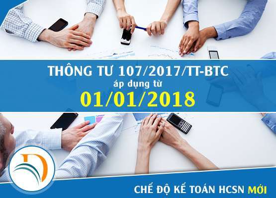 Hệ thống tài khoản kế toán HCSN ban hành kèm theo Thông tư 107/2017/TT-BTC